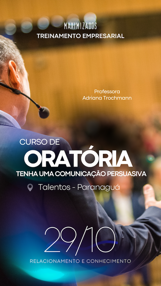 Curso de Oratória | Tenha uma comunicação persuasiva